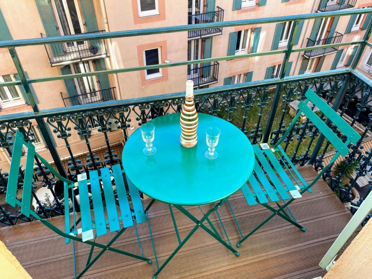 Sunny And Calm 2 Bed Apartment Place Du Pin Nice Exteriör bild